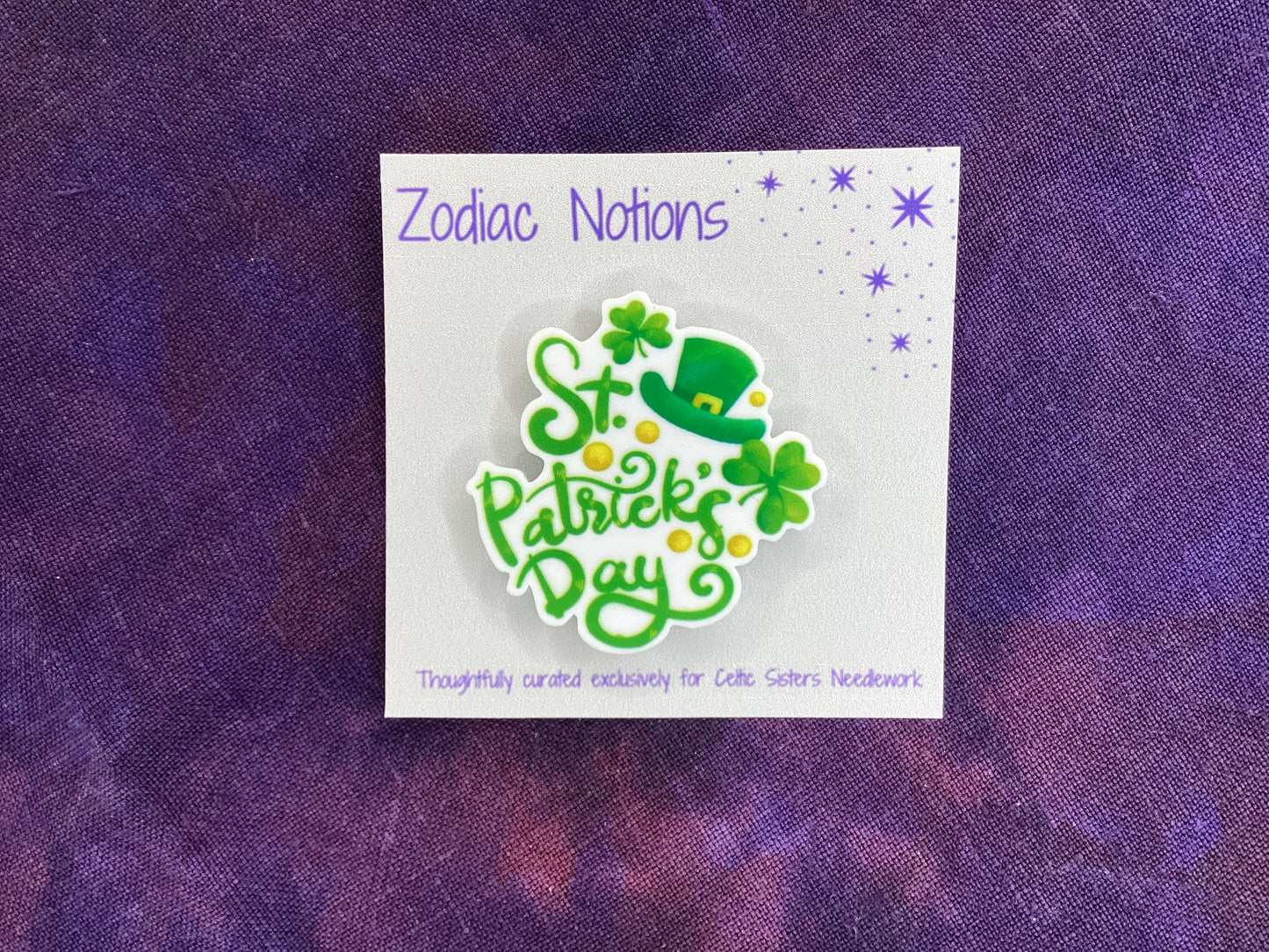 St Patrick's Day Needle Minder