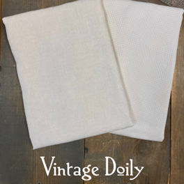 "Vintage Doily" 18 ct