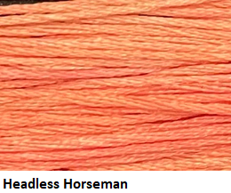 Forbidden Fiber Company Embroidery Threads - Rust / Coral