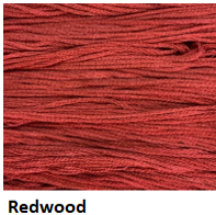 Forbidden Fiber Company Embroidery Threads - Rust / Coral
