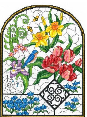 Spring Stained Glass