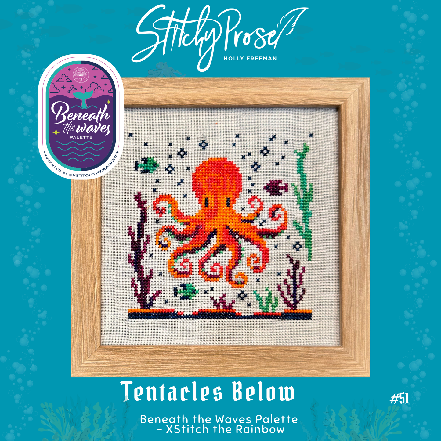 XStitch The Rainbow - Tentacles Below