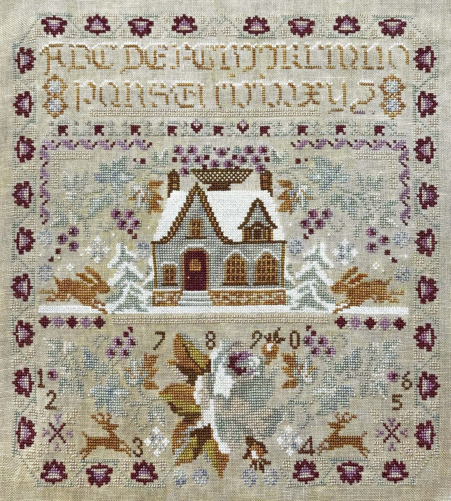 Winter Rose Sampler