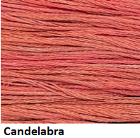 Forbidden Fiber Company Embroidery Threads - Rust / Coral