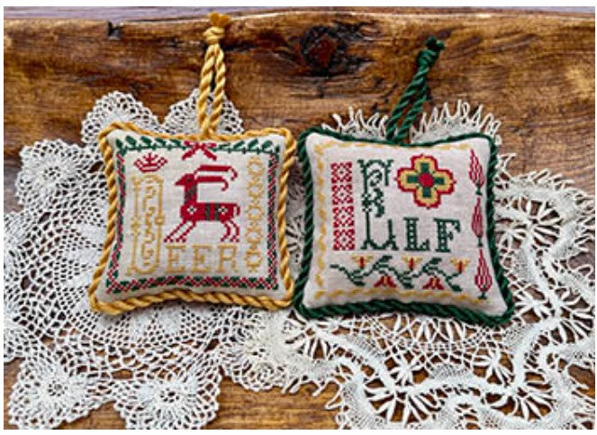 Vintage Christmas Alphabet 2