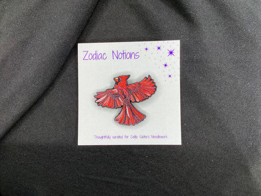 "Stained Glass" Cardinal