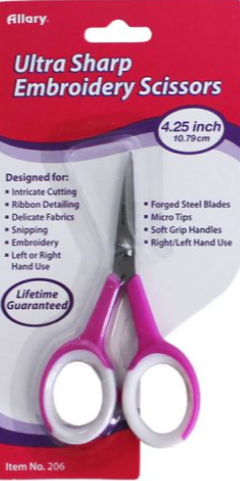 Embroidery Scissors - 4.25" - Pink