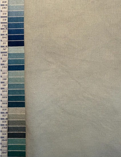 "Colonial Blue" - 40 ct Newcastle