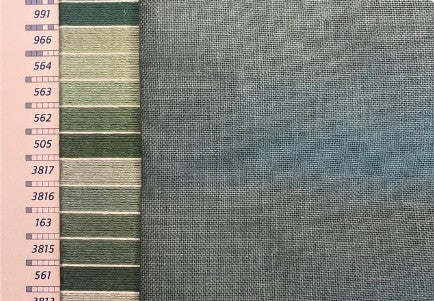 "New England Green" 32 ct - Belfast