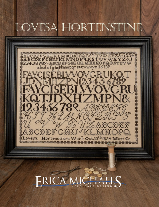 Lovesa Hortenstine, 1834