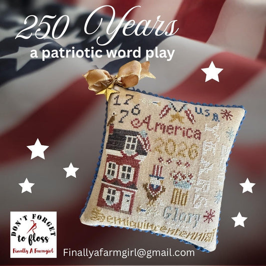 250 Years - a patriotic word play