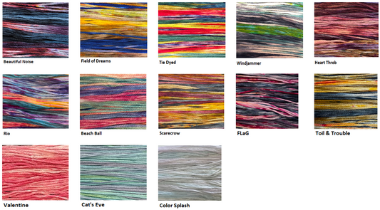 Forbidden Fiber Company Embroidery Threads - One of a Kind