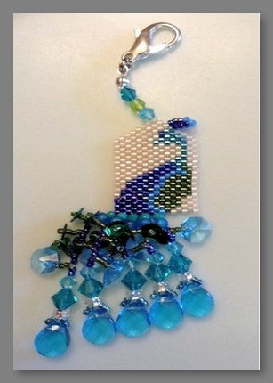 Prissy Peacock Fob Kit