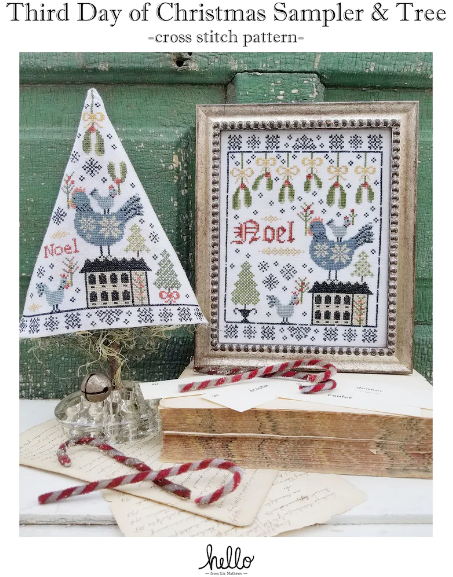 Third Day Of Christmas Sampler & Tree
