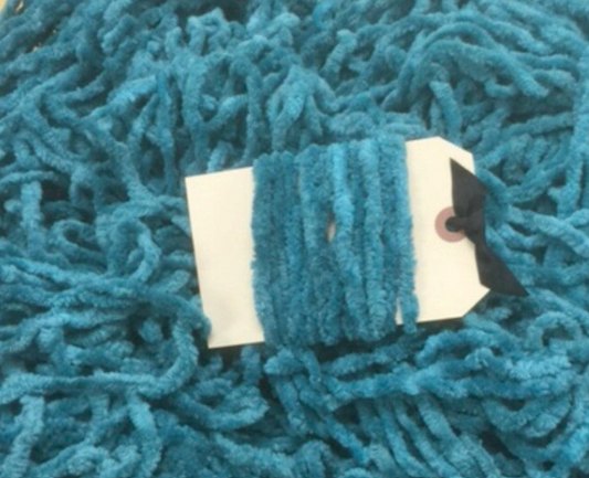 Lady Dot Creates -Blue Chenille