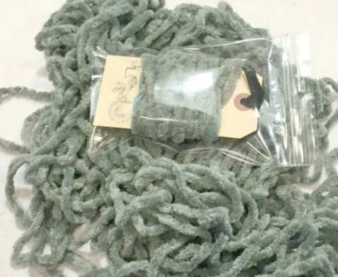 Lady Dot Creates -Blue Chenille