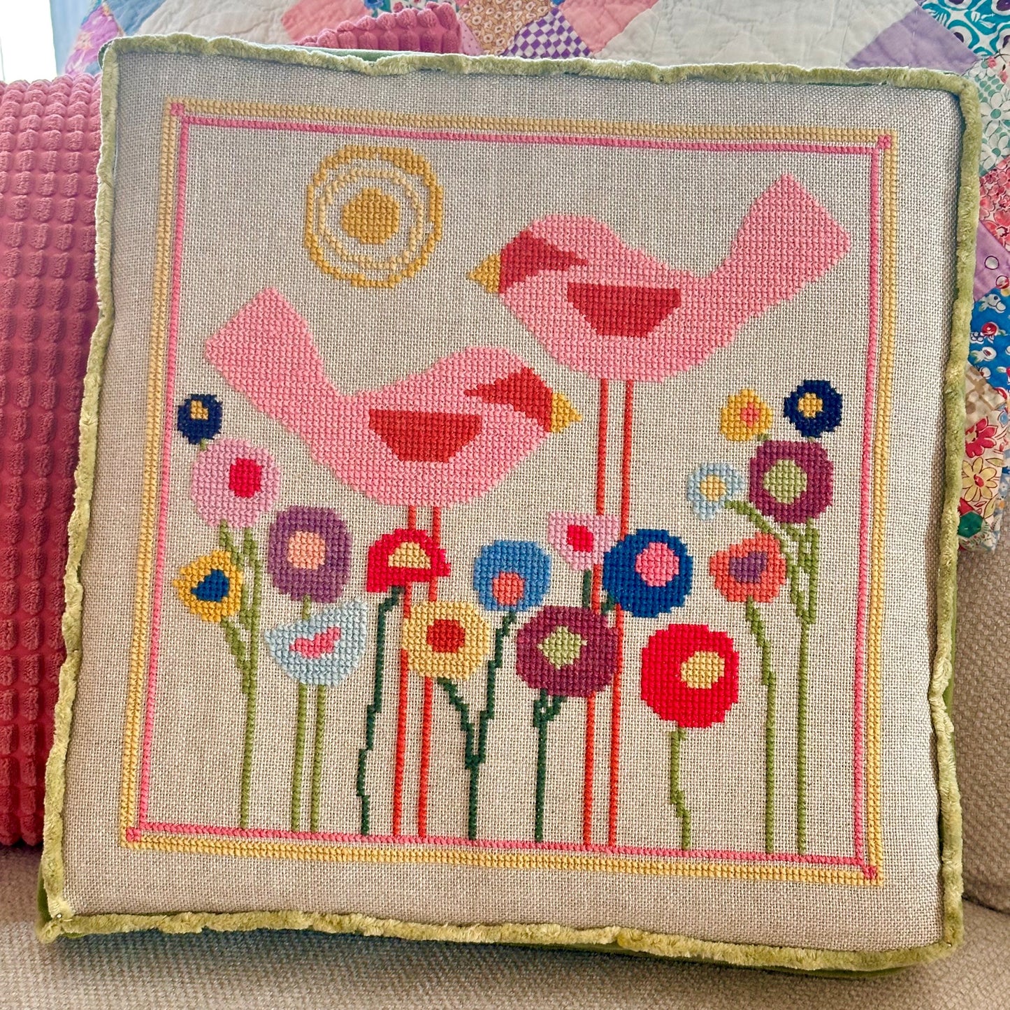 A Burst of Sunny Stitching