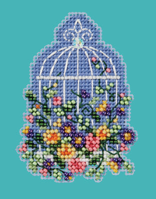 Mill Hill Kit - Floral Birdcage