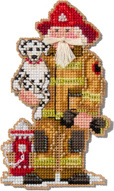 Mill Hill Kit - Firefighter Santa