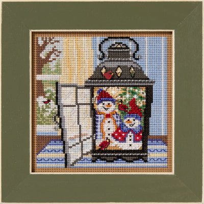 Mill Hill Kit - Snowman Lantern