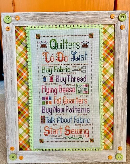 Quilter's "To Do"