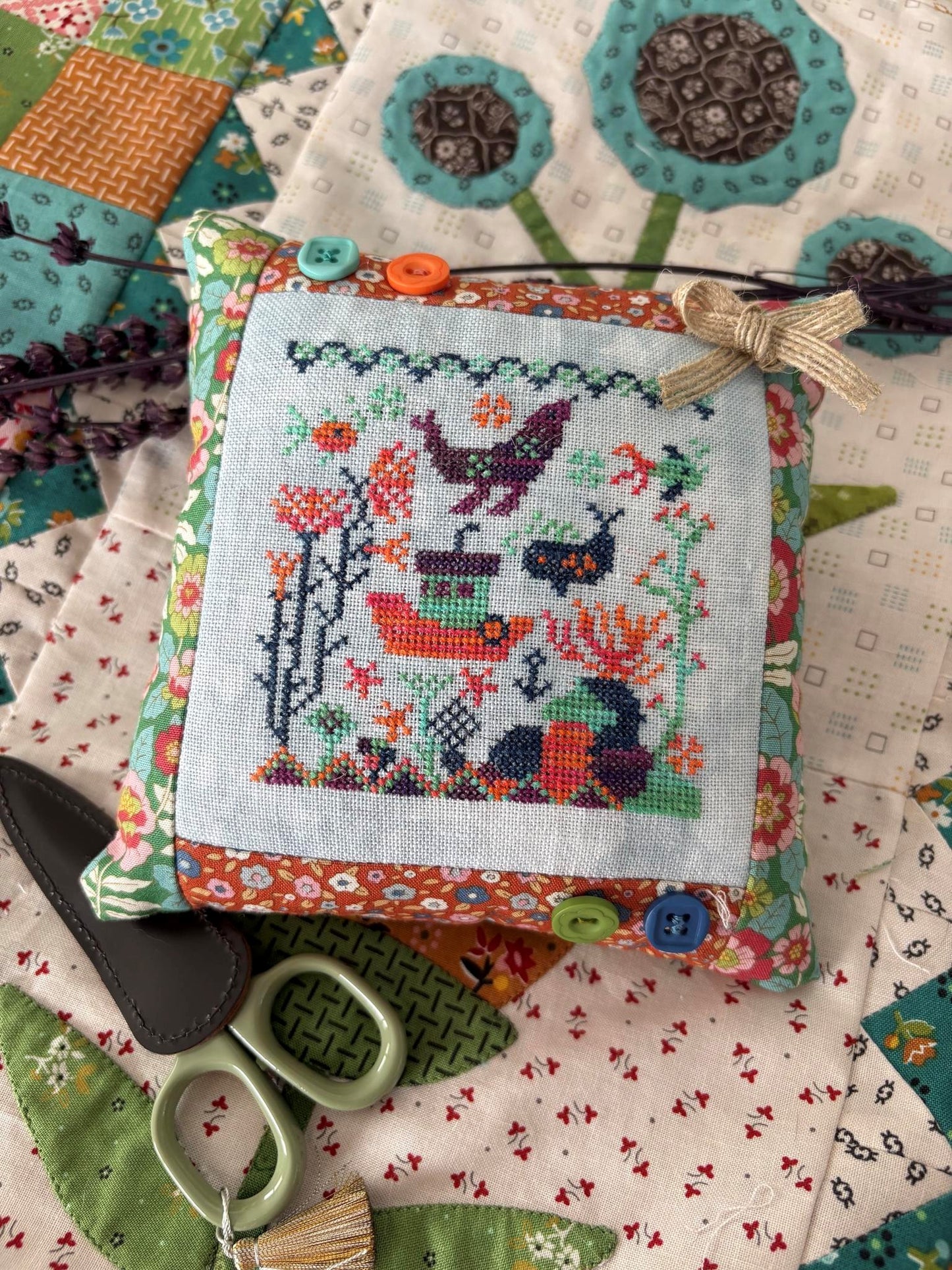 XStitch The Rainbow - Houseboat Hangout