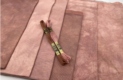 "Terra Cotta" - 28 ct - Lugana