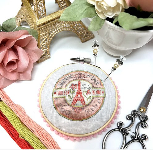Vintage Paris Pin Cushion